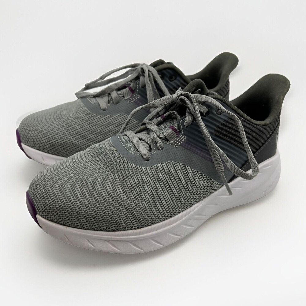FOOTJOY FLEX GOLF SNEAKERS WOMEN 7 Mesh Lightweight 95721 Grey Grip Comfort‎